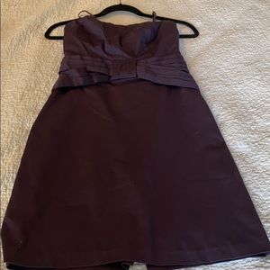 Eggplant colored dress